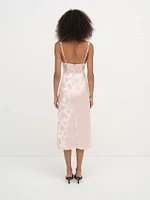 Audrey Jacquard Midi Slip