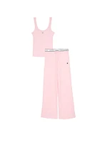 100% Cotton Tank Long Pajama Set