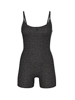 Ribbed Modal Cami Romper