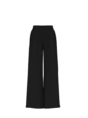 Beachwear Linen Wide-Leg Pants