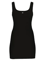 100% Cotton Rib Tank Slip Dress