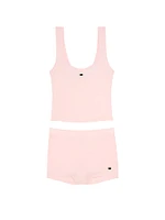 100% Cotton Tank Short Pajama Set