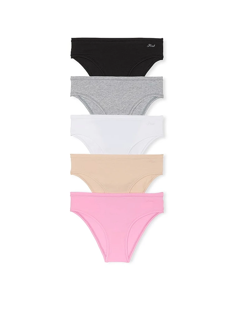 5-Pack Cotton Cheeky Panties