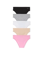 5-Pack Cotton Cheeky Panties
