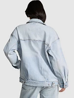 Denim by PINK Oversized Trucker Jacket