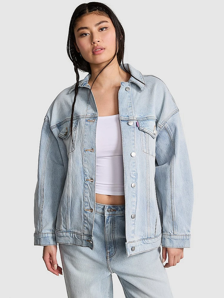 Denim by PINK Oversized Trucker Jacket
