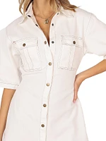 Hailey Denim Mini Dress