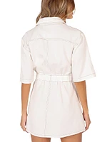 Hailey Denim Mini Dress