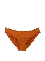 Essential Ruched Cheeky Bikini Bottom