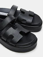 Bigmayven Platform Sandal