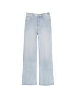 Denim by PINK High-Rise Straight Jeans