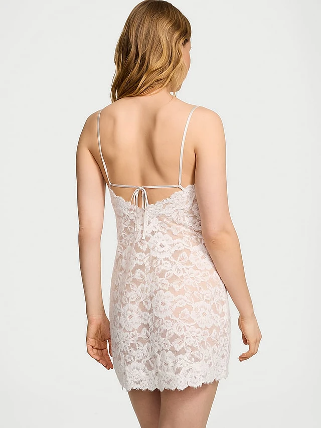 VS Luxe Soft Lace Slip Dress | MainPlace Mall