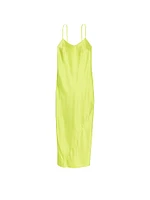 Satin Long Slip Dress