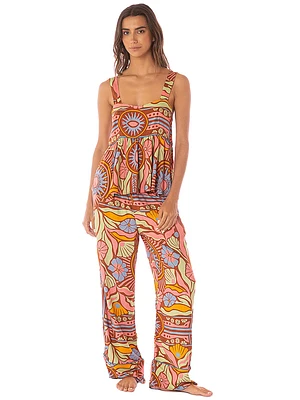 Owl Sleeveless Pant Set