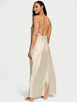 Satin Long Slip Dress