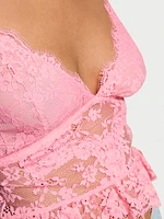 Dare to Dream Lace Flounce Bra Top
