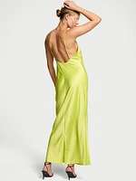 Satin Long Slip Dress