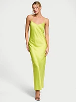 Satin Long Slip Dress