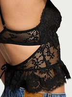 Dare to Dream Lace Flounce Bra Top