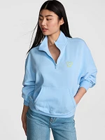 Ivy Fleece Quarter-Zip Sweatshirt