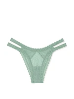 Sequin Posey Lace Brazilian Panty