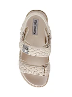 Bigmona Quilted Flatform Sandals