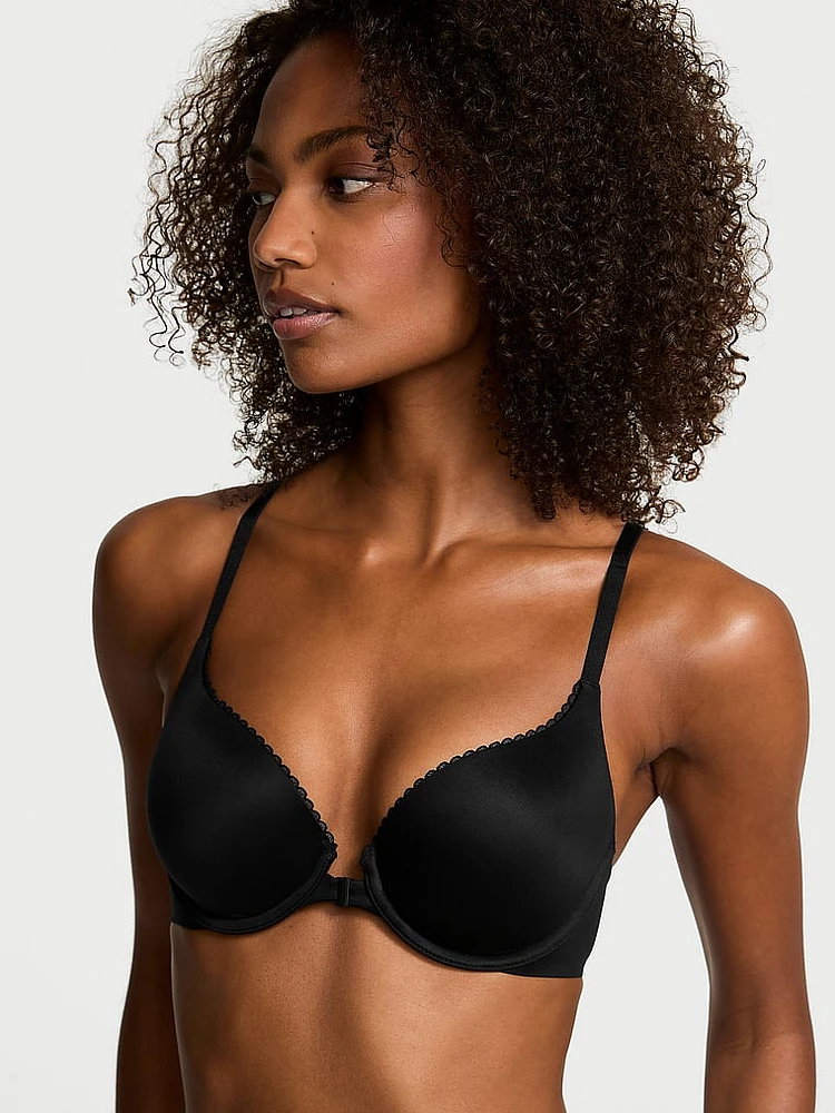 Lace-Trim Push-Up Perfect Shape Bra