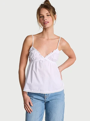 Cloud Poplin Tank