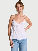 Cloud Poplin Tank