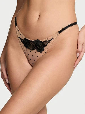 Smooth Strappy-Back Charm Adjustable Brazilian Panty