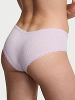 Cotton Lace-Waist Cheeky Panty