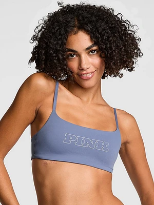 Relay Square-Neck Sports Bra