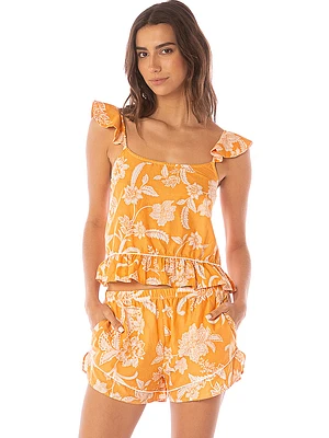Serenity Sleeveless  Top & Shorts Set