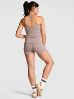 All-Day Cotton Foldover 3" Bike Shorts