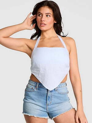 Lane Seersucker Halter
