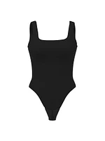 Bodywear by Victoria's Secret with FeatherSoft™ Innovation Square-Neck Tank Bodysuit