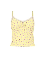 Drop Needle Pointelle Tank Top