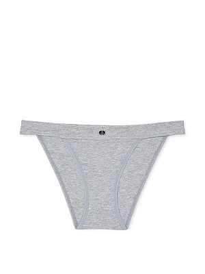 Logo Cotton Tanga Panty