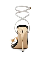 Sheila Floral Strappy Heel