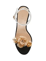 Sheila Floral Strappy Heel
