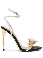 Sheila Floral Strappy Heel