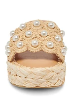 Caper Pearl Platform Sandal