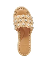 Caper Pearl Platform Sandal