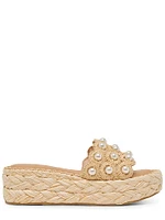 Caper Pearl Platform Sandal