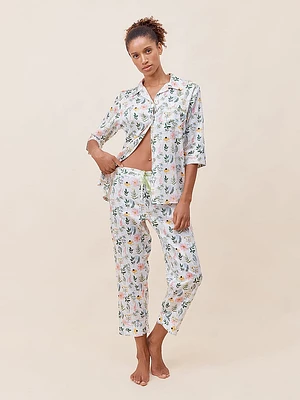 Crop Pajama Set