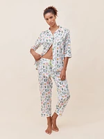 Crop Pajama Set