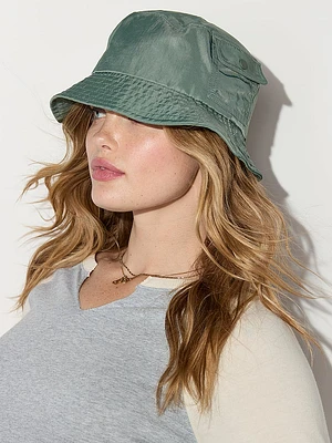 Nylon Cargo Bucket Hat