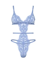 Dare to Dream Lace Strappy Triangle Teddy