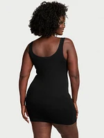 100% Cotton Rib Tank Slip Dress