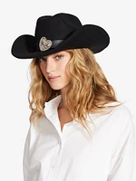 Heart Buckle Cowboy Hat
